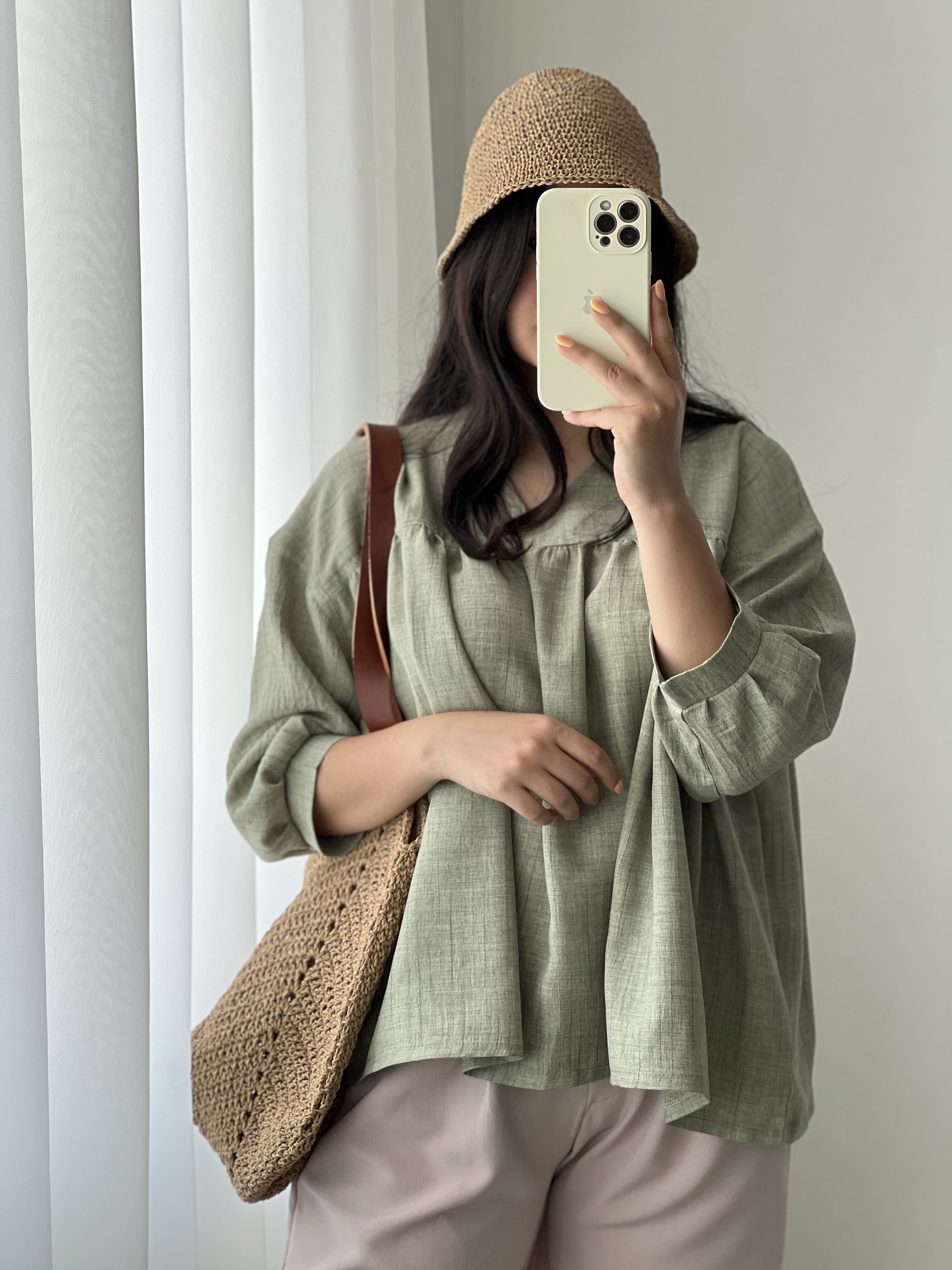 شومیز عروسکی سبز